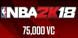 NBA 2K18 75000 VC PS4