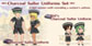 WorldNeverland Elnea Kingdom Charcoal Sailor Uniforms Set Nintendo Switch